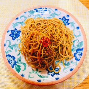 赤唐辛子パスタ